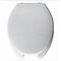 Church Seat Church Seat 2L2150T 000 2 in. Medic-Aid Lift Elongated Open Front Toilet Seat in White 2L2150T 000